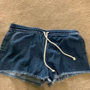 Aerie denim shorts